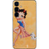 Betty Boop With Puppy Orange Background Galaxy S25 Plus Skin