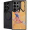 Betty Boop With Puppy Orange Background Galaxy S25 Ultra Kickstand Case