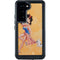 Betty Boop With Puppy Orange Background Galaxy S24 Waterproof Case