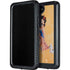 Betty Boop With Puppy Orange Background Galaxy S24 Waterproof Case