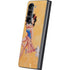 Betty Boop With Puppy Orange Background Galaxy Z Fold5 5G Skin