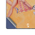 Betty Boop With Puppy Orange Background Galaxy Z Fold6 Skin