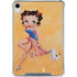 Betty Boop With Puppy Orange Background iPad 11th Gen (2025) Clear Case