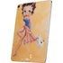 Betty Boop With Puppy Orange Background Apple iPad Air Skin
