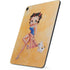 Betty Boop With Puppy Orange Background Apple iPad Pro Skin