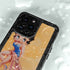 Betty Boop With Puppy Orange Background iPhone 15 Pro Waterproof Case