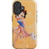 Betty Boop With Puppy Orange Background iPhone 16 Impact Case