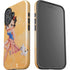 Betty Boop With Puppy Orange Background iPhone 16 Plus Impact Case