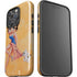 Betty Boop With Puppy Orange Background iPhone 16 Pro Max Impact Case