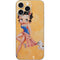 Betty Boop With Puppy Orange Background iPhone 16 Pro Max Skin