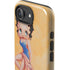 Betty Boop With Puppy Orange Background iPhone 16e Impact Case