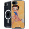 Betty Boop With Puppy Orange Background iPhone 16e MagSafe Case