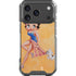 Betty Boop With Puppy Orange Background iPhone 18 Pro Clear Case