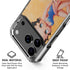 Betty Boop With Puppy Orange Background iPhone 18 Pro Clear Case