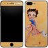 Betty Boop With Puppy Orange Background iPhone 7 Plus Skin