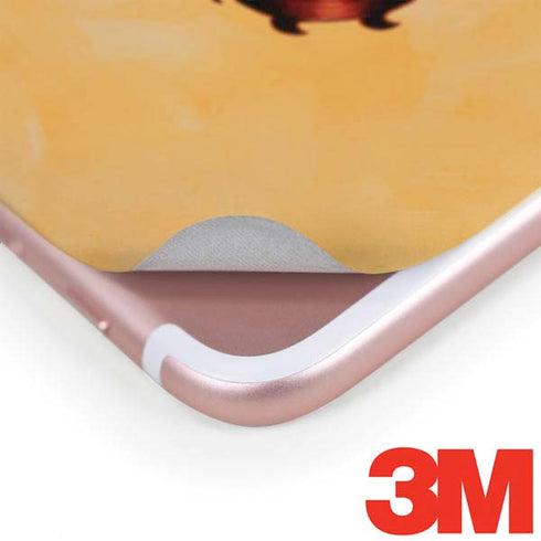 Betty Boop With Puppy Orange Background iPhone 8 Plus Skin