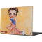 Betty Boop With Puppy Orange Background Apple MacBook Pro 14-inch Skin