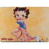 Betty Boop With Puppy Orange Background Apple MacBook Pro 14-inch Skin