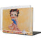 Betty Boop With Puppy Orange Background MacBook Cases