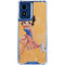 Betty Boop With Puppy Orange Background Moto G 5G (2024) Clear Case