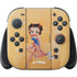 Betty Boop With Puppy Orange Background Nintendo Skins