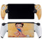 Betty Boop With Puppy Orange Background PlayStation Portal Remote Player Skin