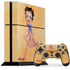 Betty Boop With Puppy Orange Background PlayStation PS4 Skins