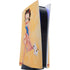 Betty Boop With Puppy Orange Background PlayStation PS5 Skins