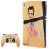 Betty Boop With Puppy Orange Background PlayStation PS5 Skins