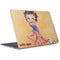 Betty Boop With Puppy Orange Background Surface Laptop 2 Skin