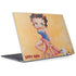 Betty Boop With Puppy Orange Background Surface Laptop 2 Skin