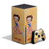 Betty Boop With Puppy Orange Background Xbox Series X Skins