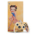 Betty Boop With Puppy Orange Background Xbox Series X Skins