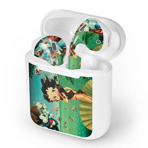 Betty Boop At Sea Apple AirPods Skin