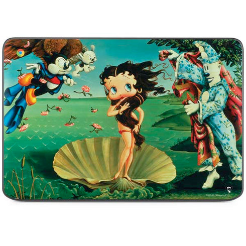 Betty Boop At Sea HP Chromebook Skin