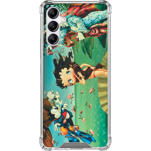 Betty Boop At Sea Gabb Phone 4 Clear Case