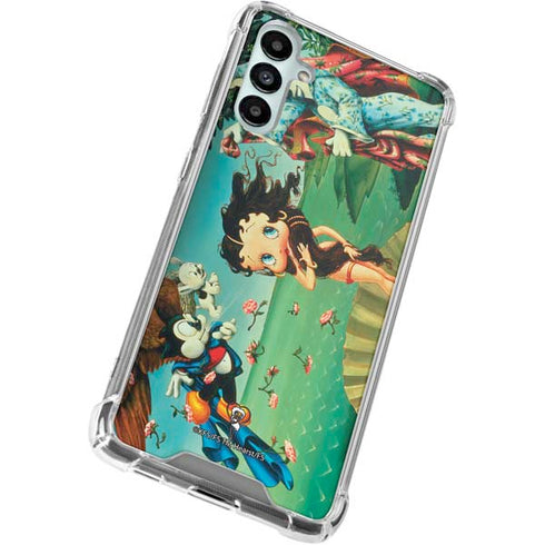 Betty Boop At Sea Gabb Phone 4 Clear Case