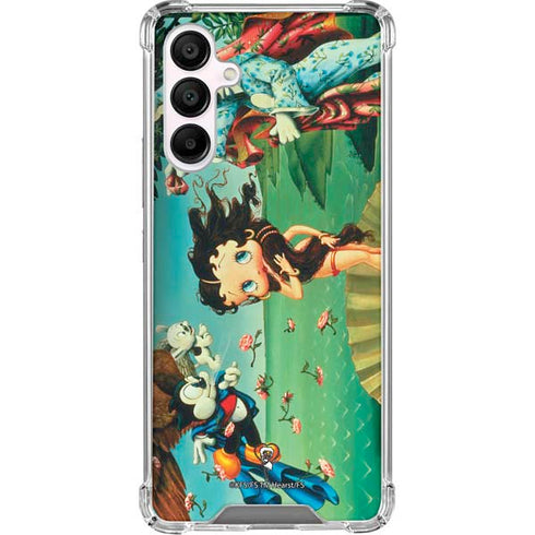 Betty Boop At Sea Galaxy A16 5G Clear Case
