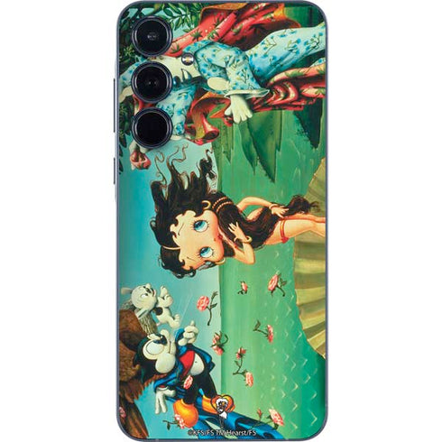 Betty Boop At Sea Galaxy A55 5G Skin