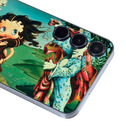 Betty Boop At Sea Galaxy A55 5G Skin