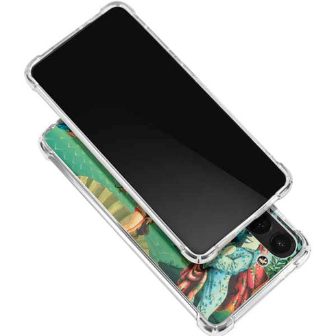 Betty Boop At Sea Galaxy S24 FE Clear Case