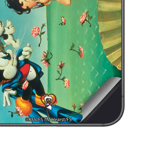 Betty Boop At Sea Galaxy S25 Skin