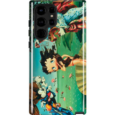 Betty Boop At Sea Galaxy Cases
