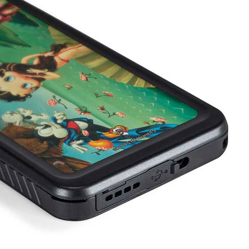 Betty Boop At Sea Galaxy S24 Waterproof Case