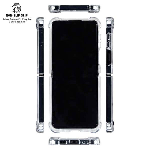 Betty Boop At Sea Galaxy Z Flip6 Clear Case
