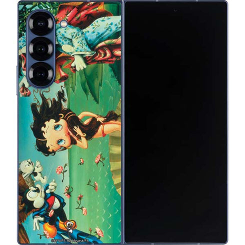 Betty Boop At Sea Galaxy Z Fold6 Skin