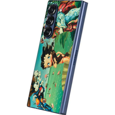 Betty Boop At Sea Galaxy Z Fold6 Skin