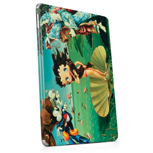 Betty Boop At Sea Apple iPad Skin