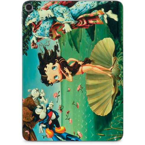 Betty Boop At Sea Apple iPad Pro Skin