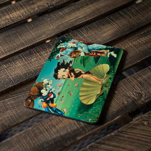 Betty Boop At Sea Apple iPad Pro Skin